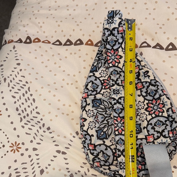Vera Bradley Light Blue Floral Crossbody Sling - Picture 5 of 5